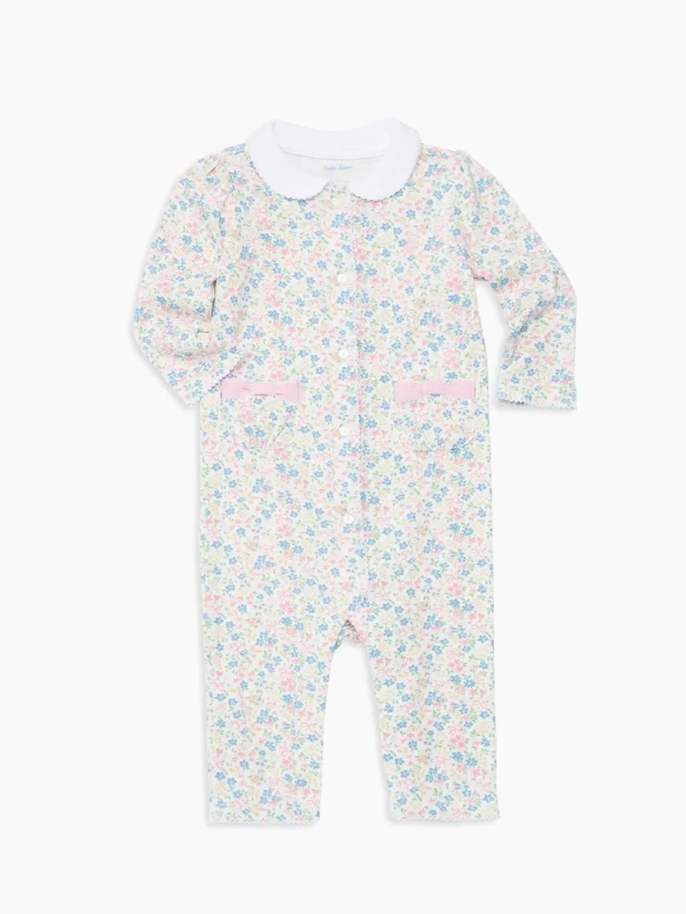 Polo by Ralph Lauren Baby Floral One-Piece in Pink, Blue & White50%OFF SEND OFFE